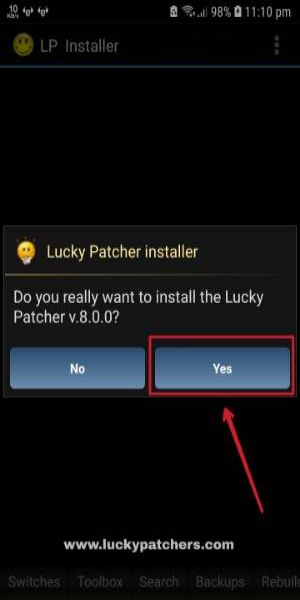 Lucky Patcher Mod 螢幕截圖 0