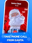 Fake Call Merry Christmas Game Ảnh chụp màn hình 0