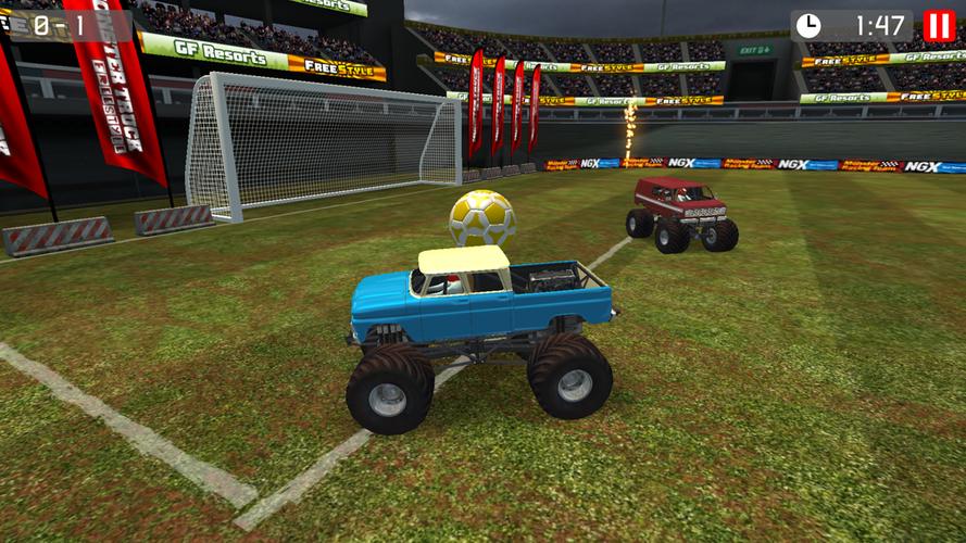 Monster Truck Soccer Captura de pantalla 1