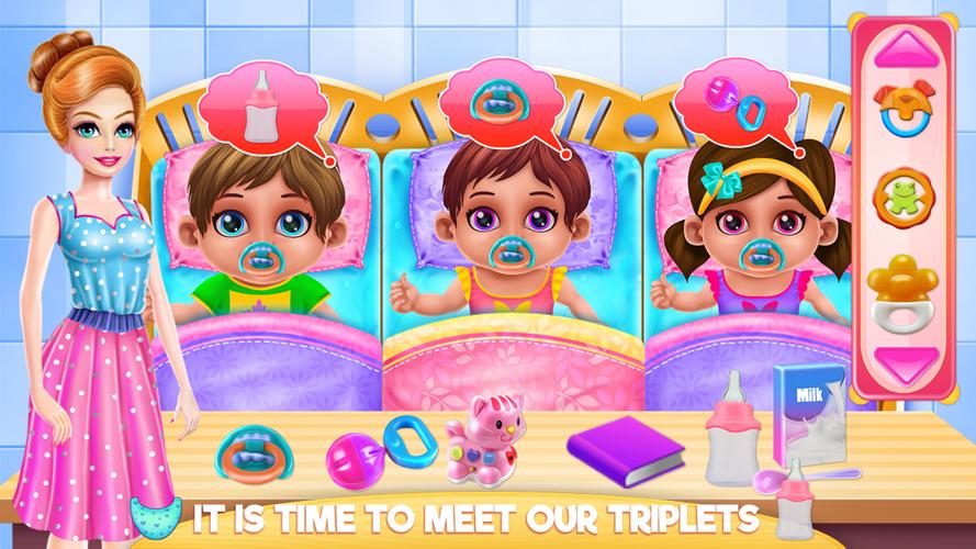 Crazy Mommy Triplets Care ภาพหน้าจอ 2