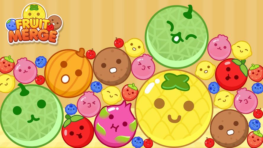 Fruit Merge - Drop merge Tangkapan skrin 0
