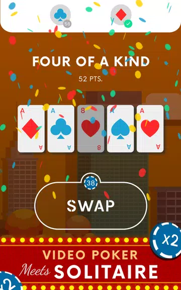Shuffle Card Puzzle: Offline game Zrzut ekranu 0