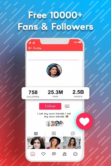 VipTools - Booster for Tiktok ဖန်သားပြင်ဓာတ်ပုံ 0