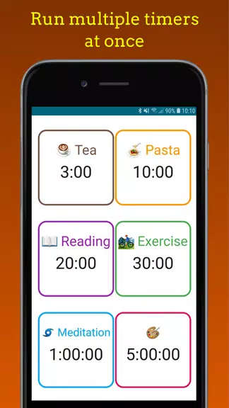 Timer: Multi Timer Captura de tela 0