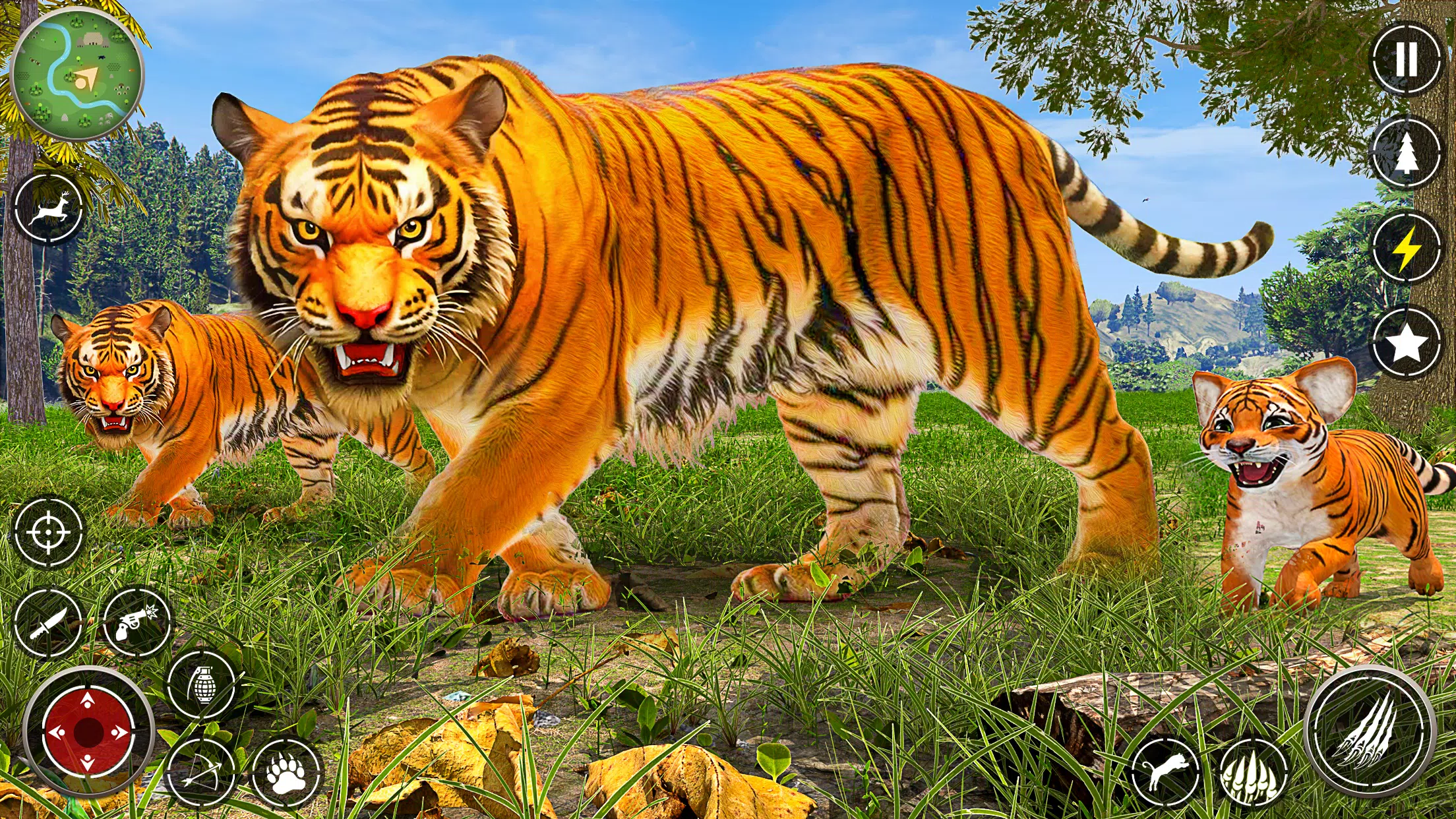 The Tiger Family Simulator 3D 螢幕截圖 1