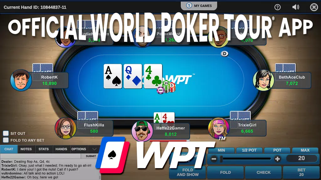 ClubWPT: Free Poker, Casino Ekran Görüntüsü 0