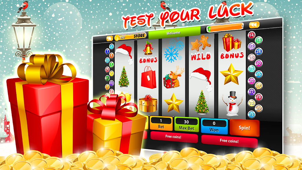 Christmas Slots Casino Ảnh chụp màn hình 0