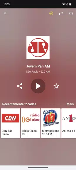 Rádio FM Brasil - FM Ao Vivo ภาพหน้าจอ 1