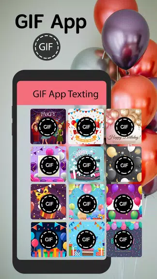 Schermata GIF App For Android Texting 1