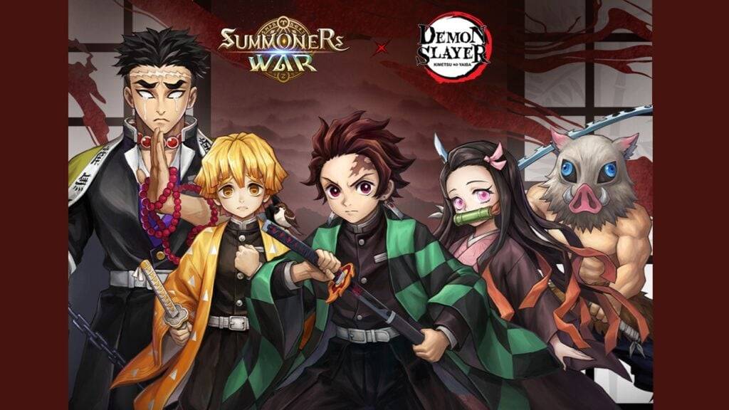 Summoners War Collaborates with Demon Slayer