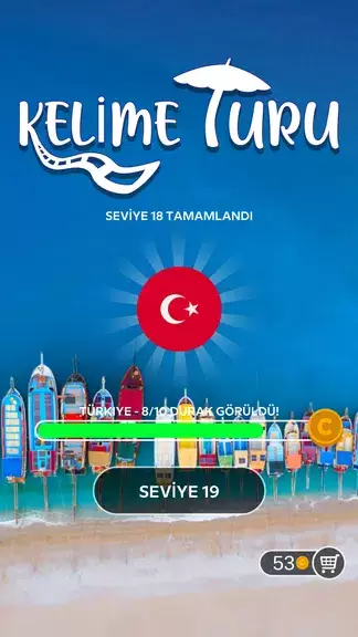 Kelime Turu - Türkçe Bulmacala Screenshot 0