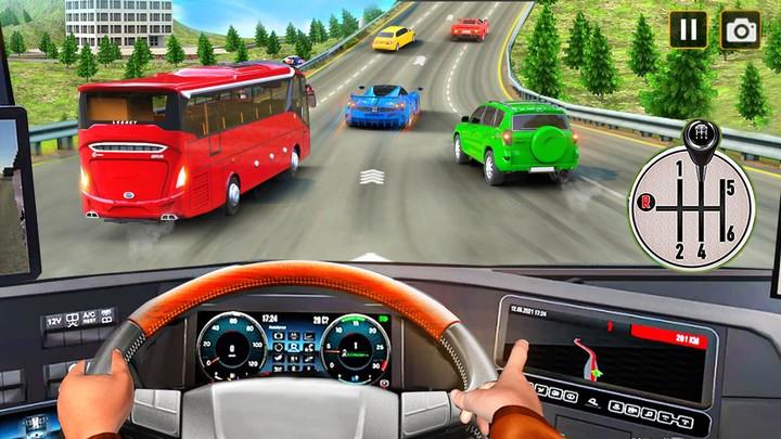 Bus Game : Coach Bus Simulator Скриншот 0