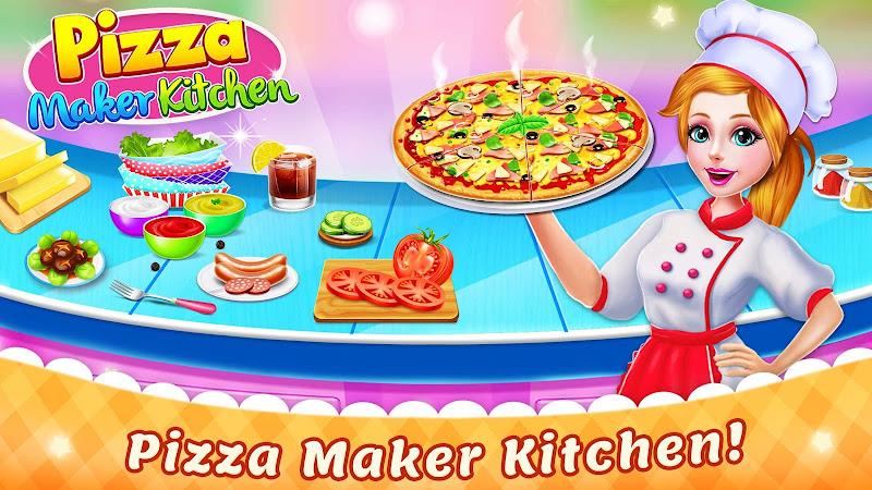 Pizza Maker game-Cooking Games स्क्रीनशॉट 3