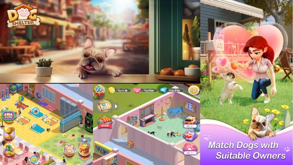 Dog Shelter: Tycoon Game para sa mga Mahilig sa Alagang Hayop