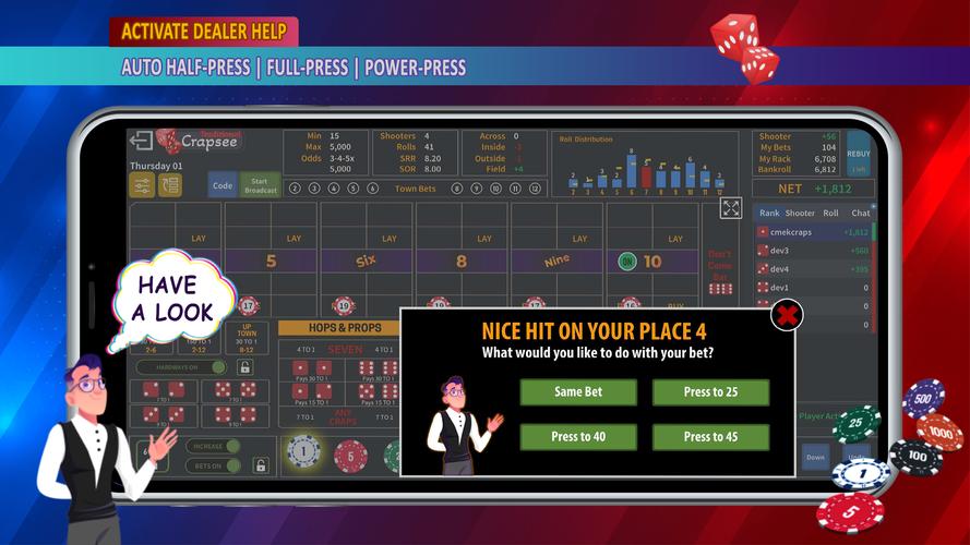 Crapsee Captura de tela 2