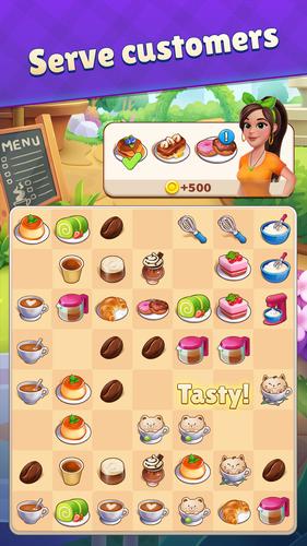Merge Cafe: Cooking Theme 螢幕截圖 3