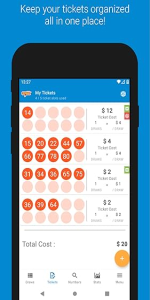 Georgia Lottery Keno : GA Live Results & Tickets Ảnh chụp màn hình 1