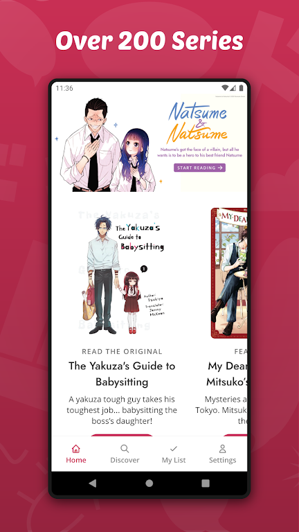 Azuki – Manga Reader App 螢幕截圖 1