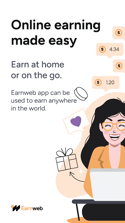 Earnweb: Earning app & website স্ক্রিনশট 0