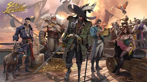 Schermata Sea of Conquest: Pirate War 1