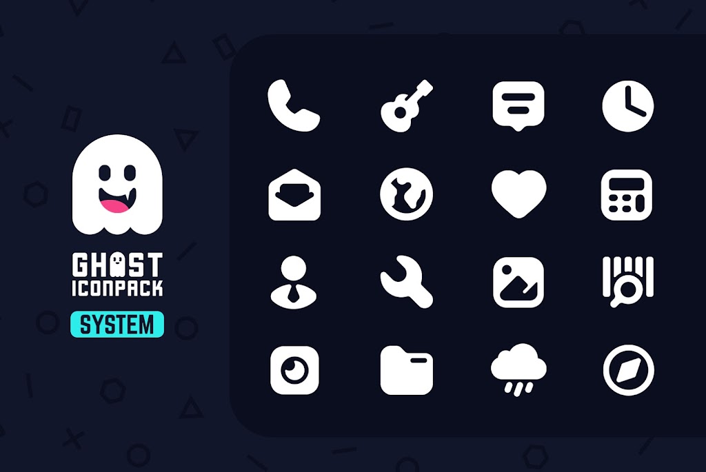 Ghost Icon Pack Mod Screenshot 0