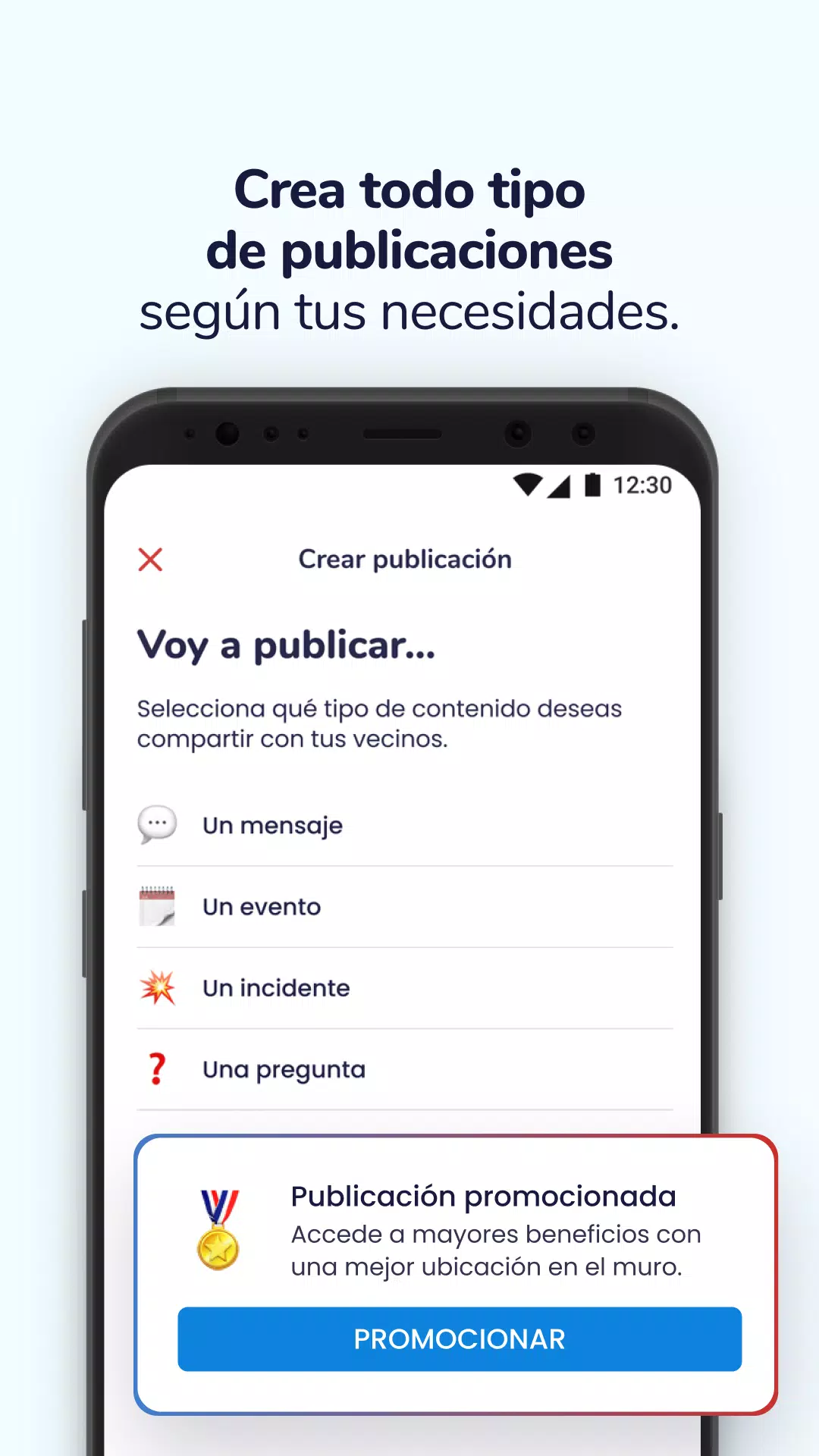Vecinos App 螢幕截圖 1