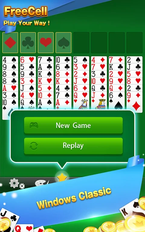 Solitaire - FreeCell Card Game 螢幕截圖 3