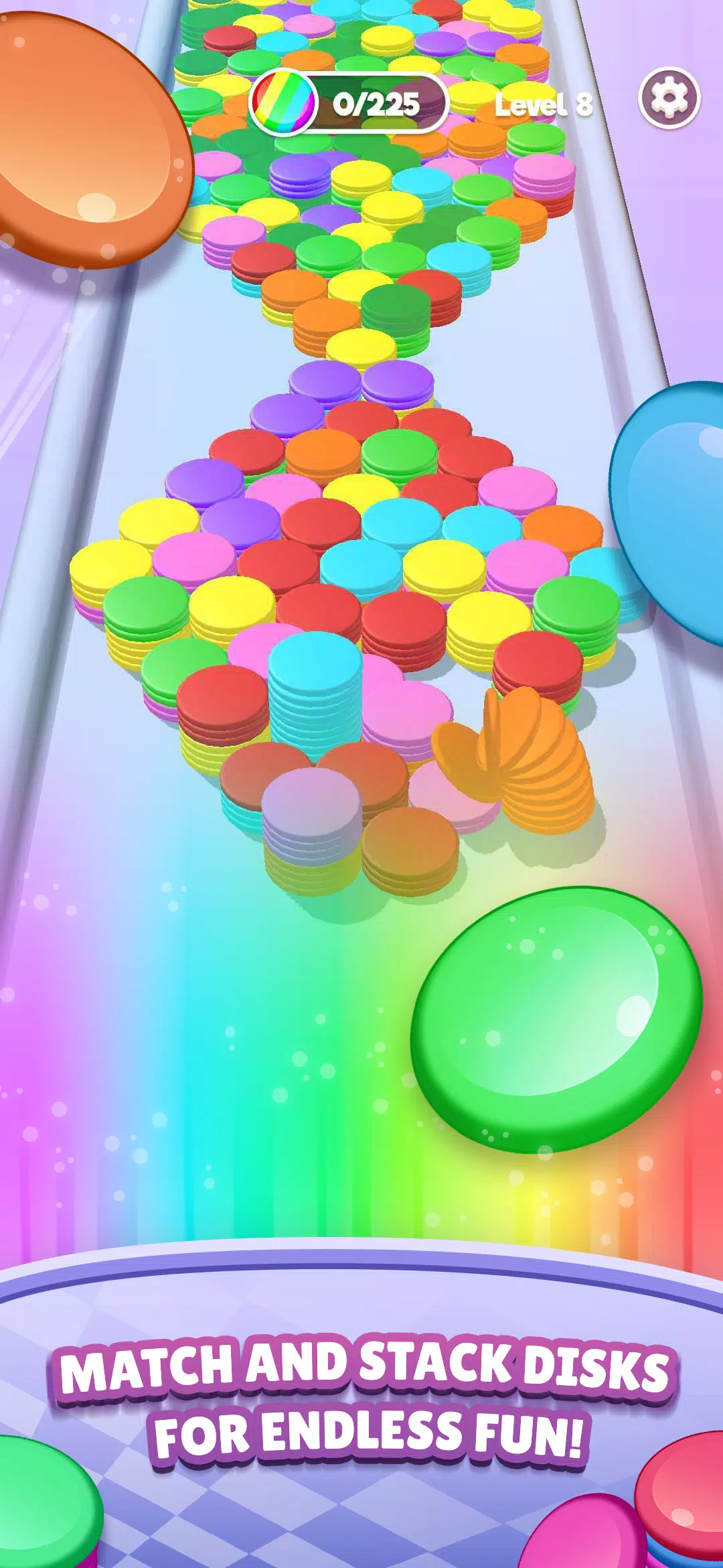 Stack Blast - Disk Shooter Zrzut ekranu 0