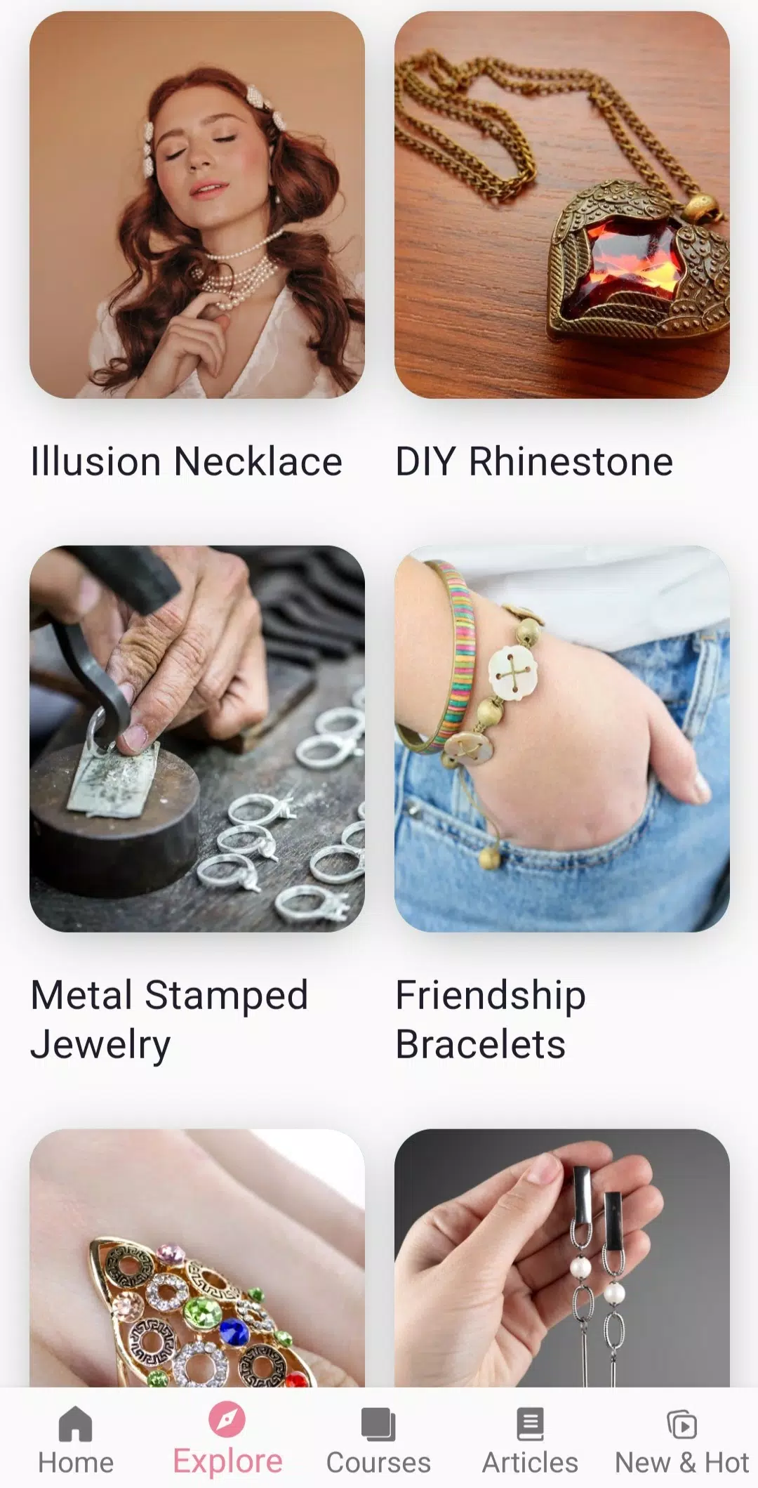 DIY Jewelry Making App Capture d'écran 3