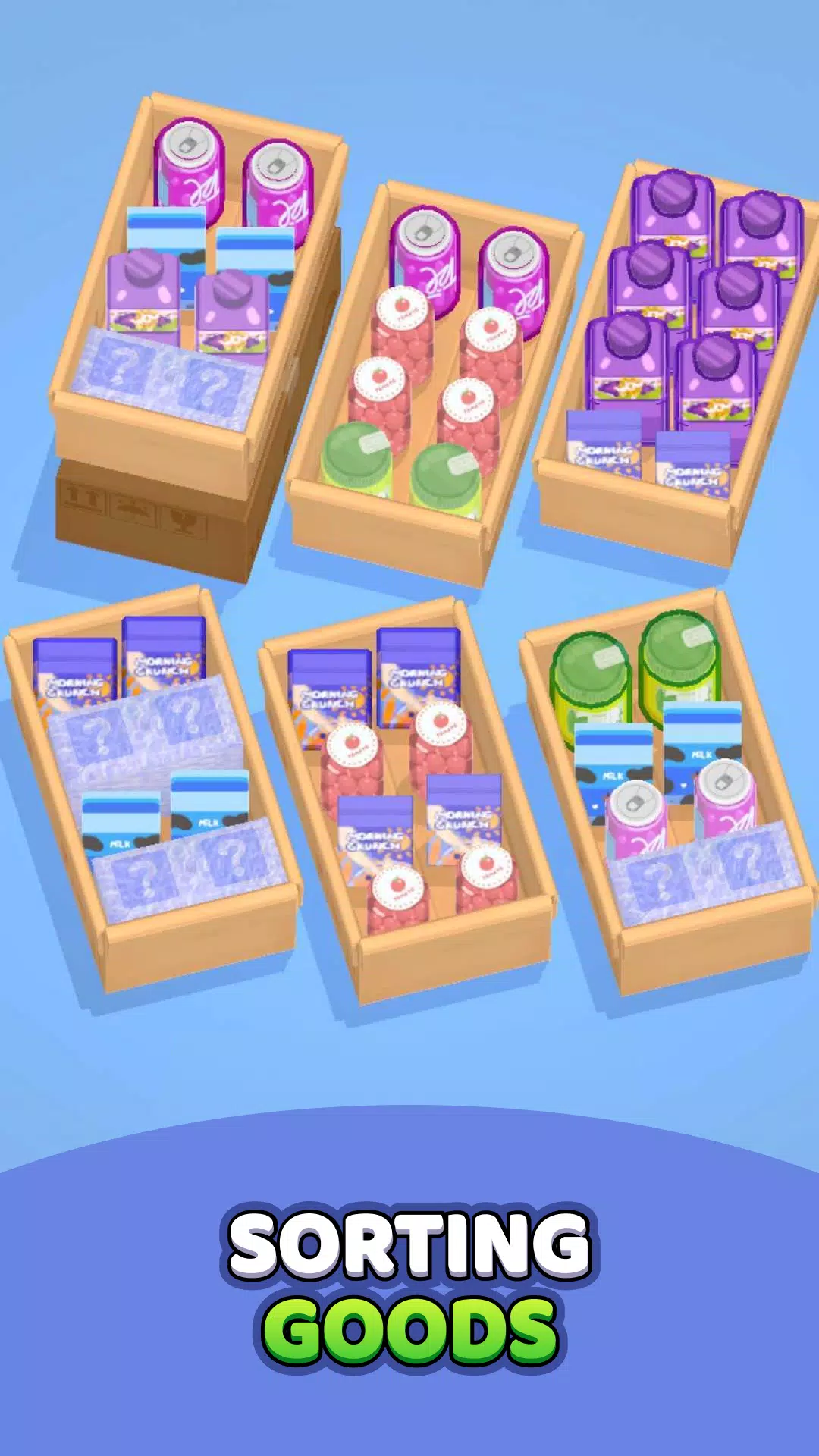 Crazy Goods Sort 3D Screenshot 0