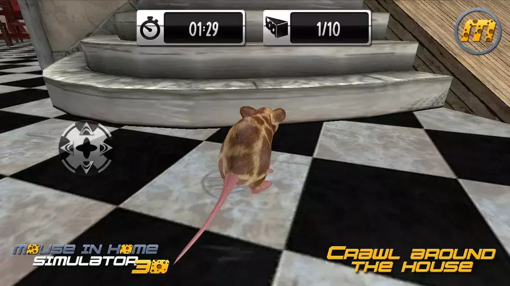 Mouse in Home Simulator 3D Скриншот 2