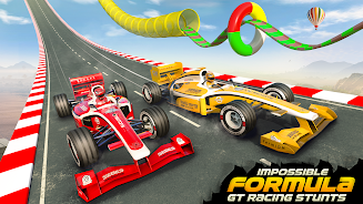 Formula Car Racing: Mega Ramp Ảnh chụp màn hình 0