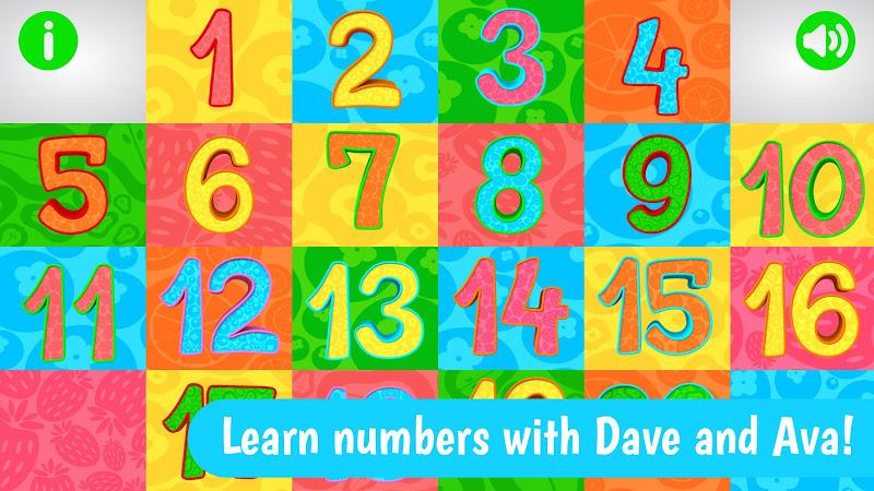 Numbers from Dave and Ava Captura de tela 0