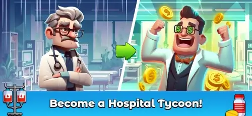 Hospital Empire - Idle Tycoon 스크린샷 1