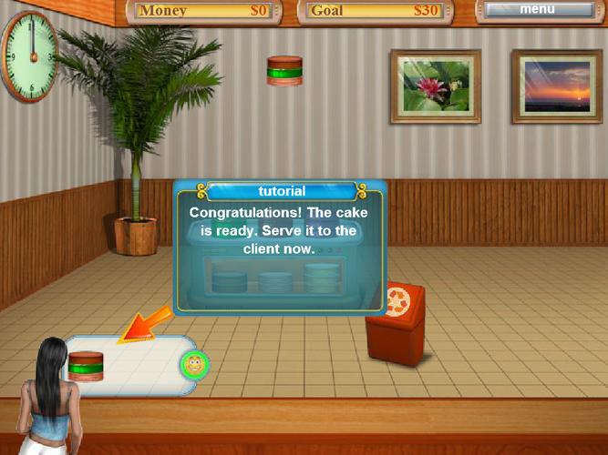 cake shop girls games Captura de tela 0
