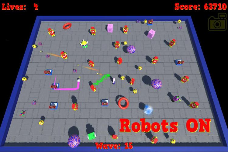 Robots ON Tangkapan skrin 2