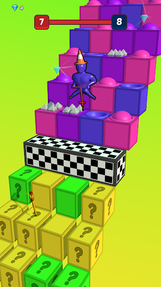 Pop It Run! 3D Mod Capture d'écran 1