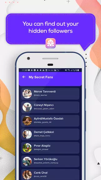 MyReport: View Hidden Accounts Zrzut ekranu 2