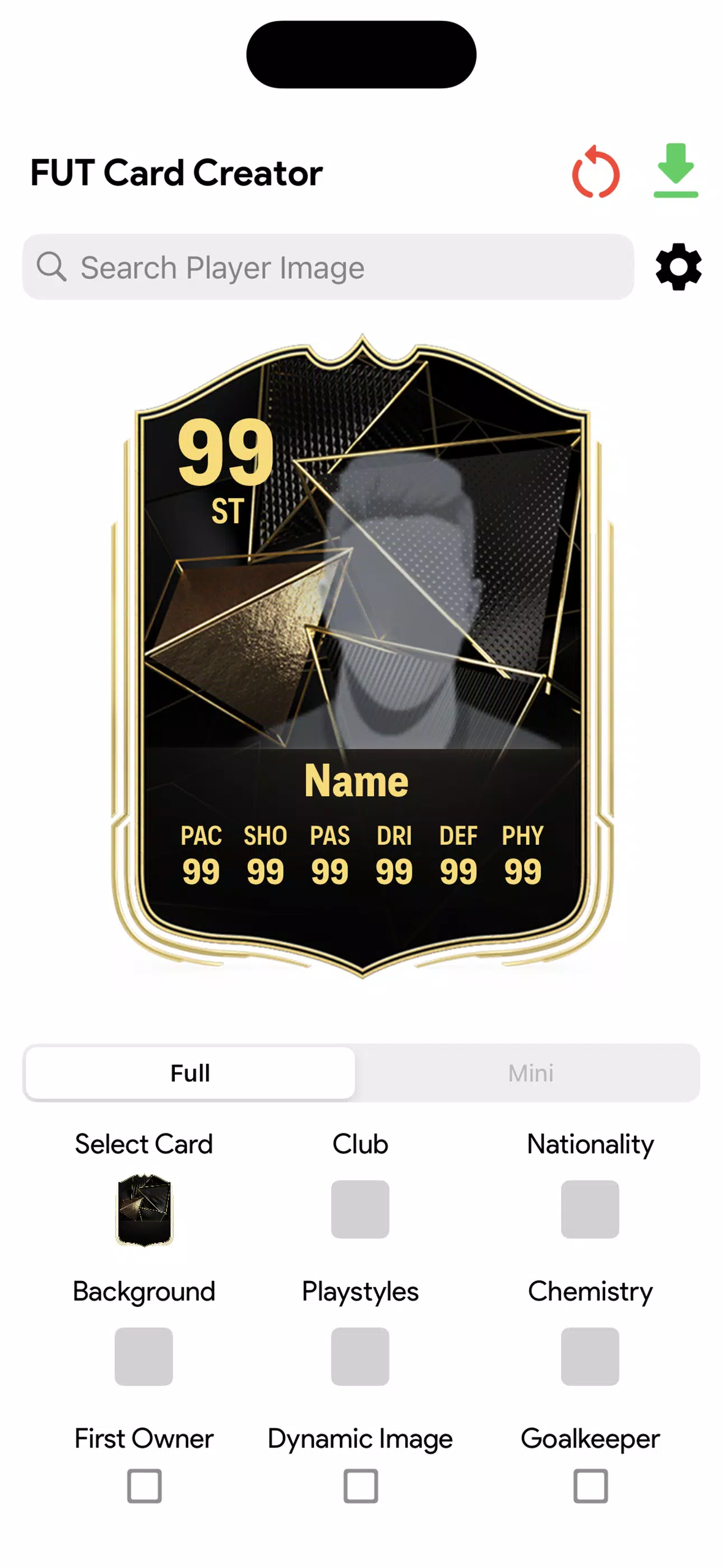 FC Card Creator 25 螢幕截圖 3