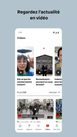 Radio-Canada Info スクリーンショット 3