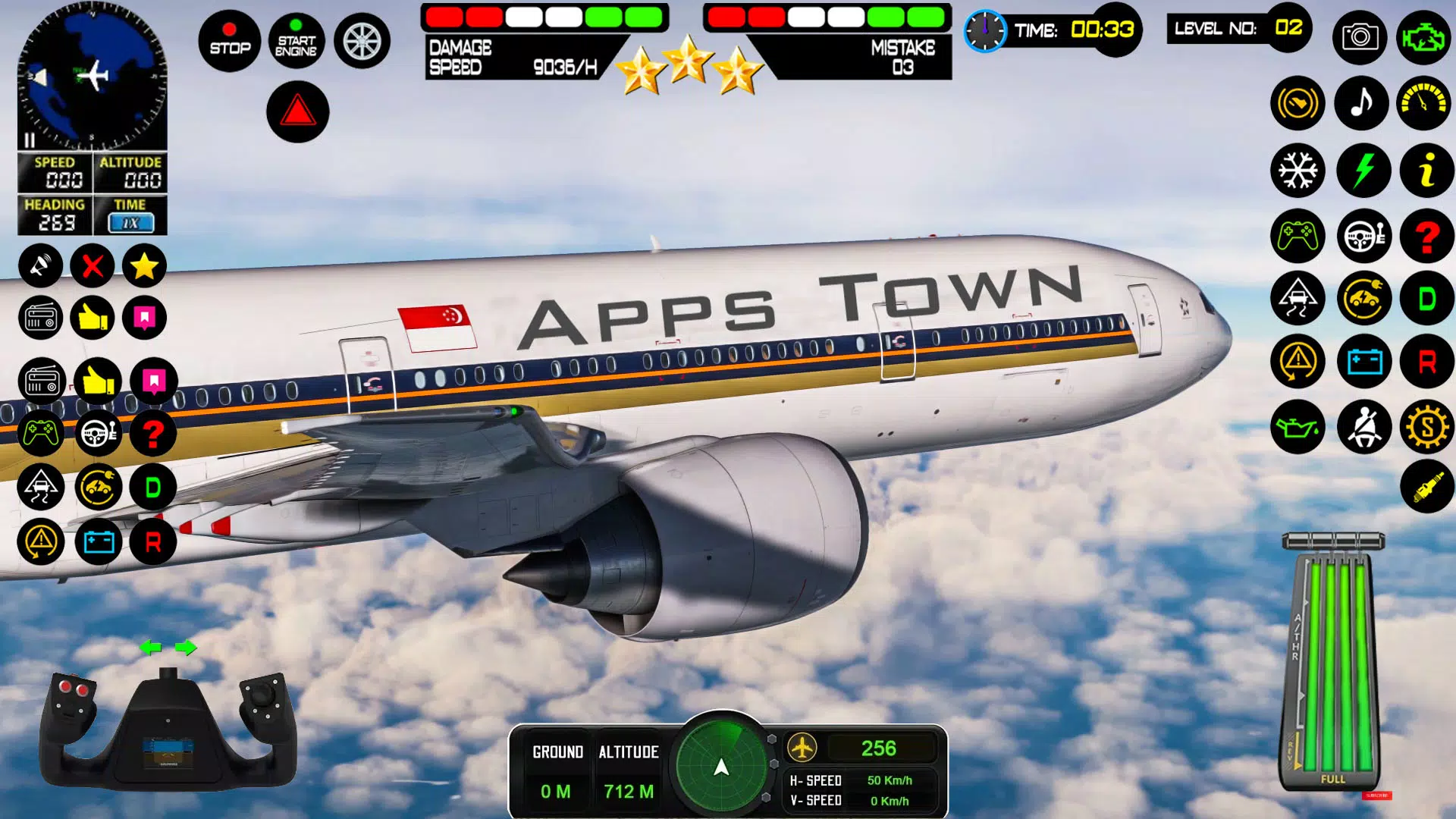 Flight Simulator Pilot Game 3D 螢幕截圖 3