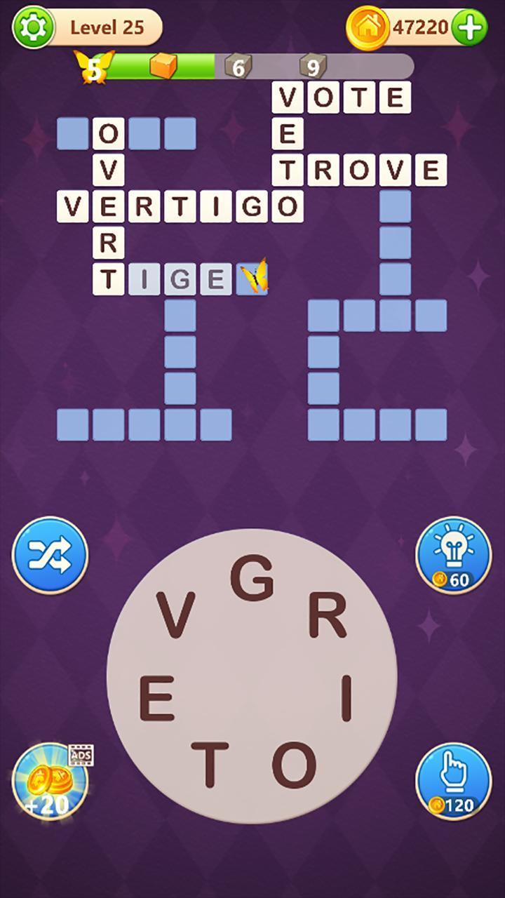 Word Brain: Words Cross Puzzle Screenshot 3