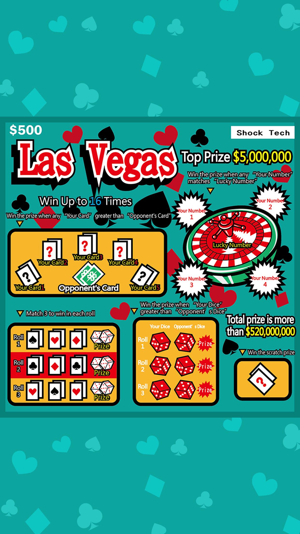 Las Vegas Scratch Ticket Скриншот 0