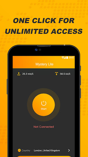 Mystery VPN - Safe & Unlimited 螢幕截圖 2