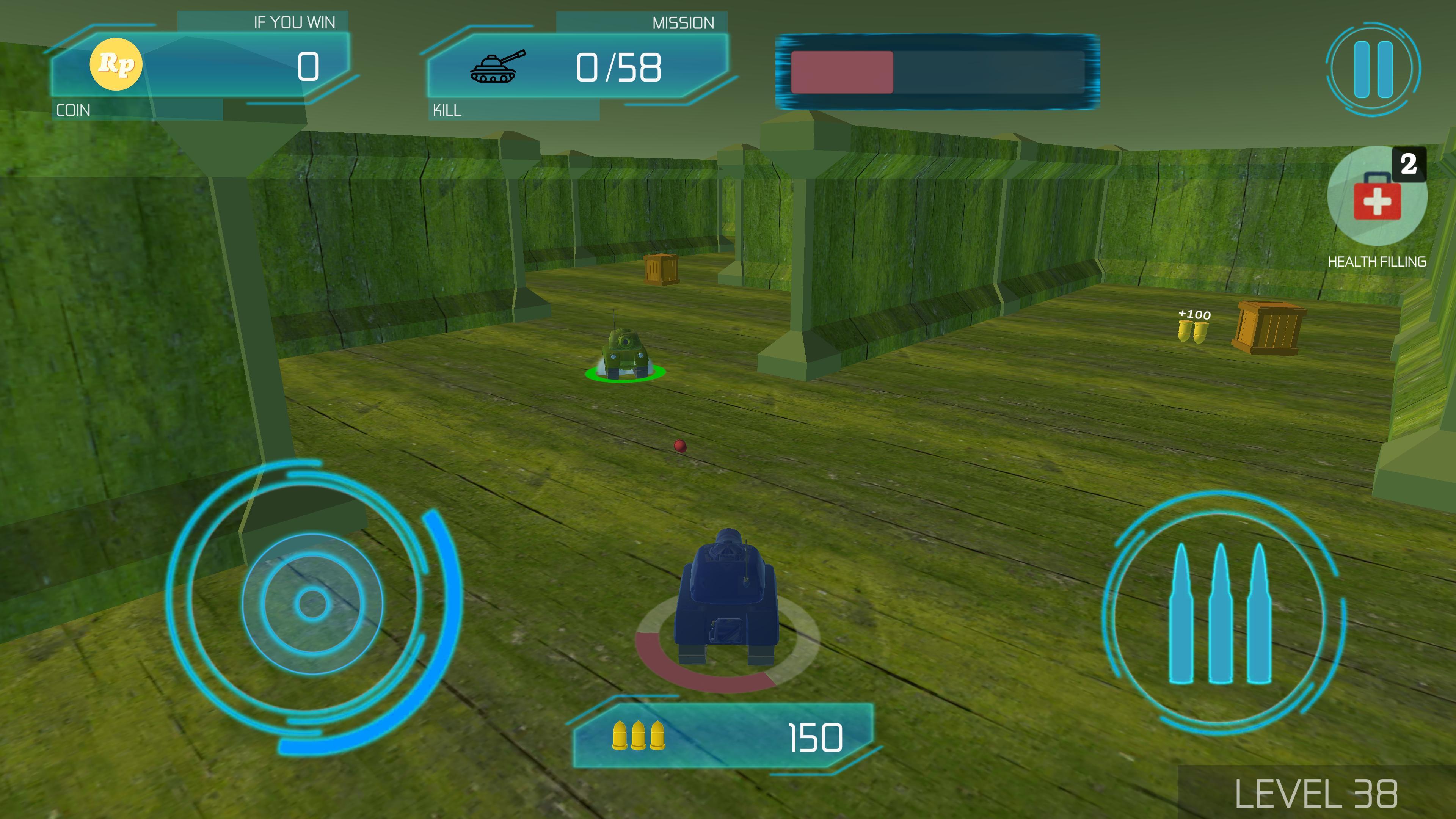 Tank Maze Battle ภาพหน้าจอ 2