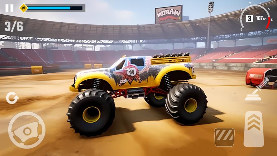 4x4 Monster Truck Racing Games Скриншот 1