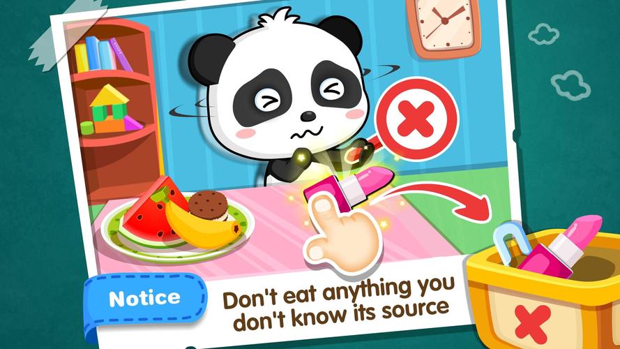 Baby Panda Home Safety Tangkapan skrin 1