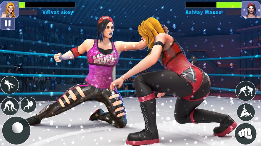 Bad Girls Wrestling-Spiel Screenshot 2