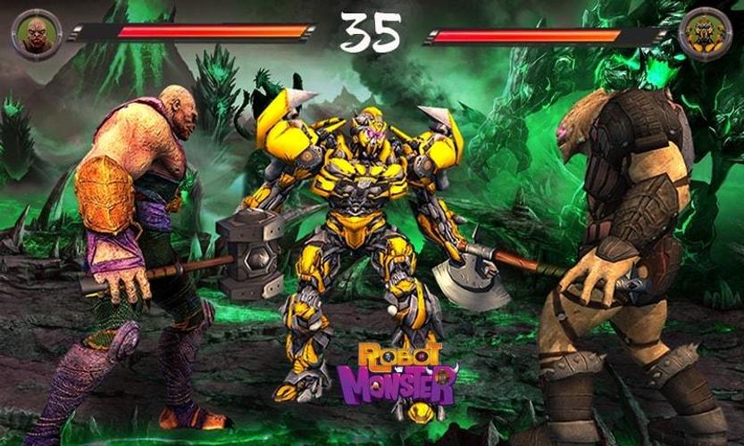 Monster vs Robot Extreme Fight 螢幕截圖 3