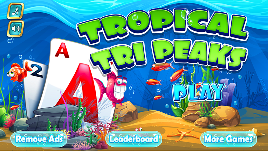 Tri Peaks Solitaire Classic स्क्रीनशॉट 0
